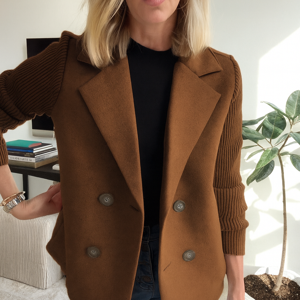Abrigo blazer informal Sasha