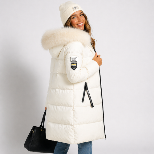 Astrid | Women Insulated Longline Hooded Parka