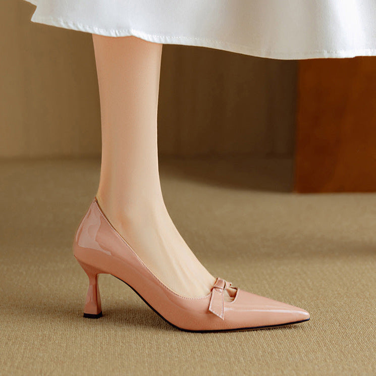 Escarpins élégants Elayna en cuir véritable