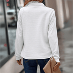 Jenica | Pull chic à demi-zip