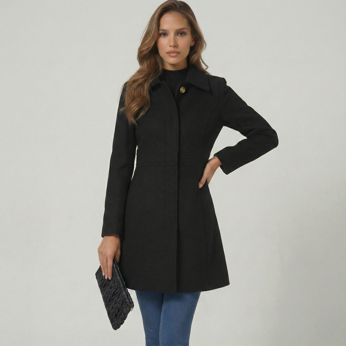Cecily | Women Structured A Line Coat