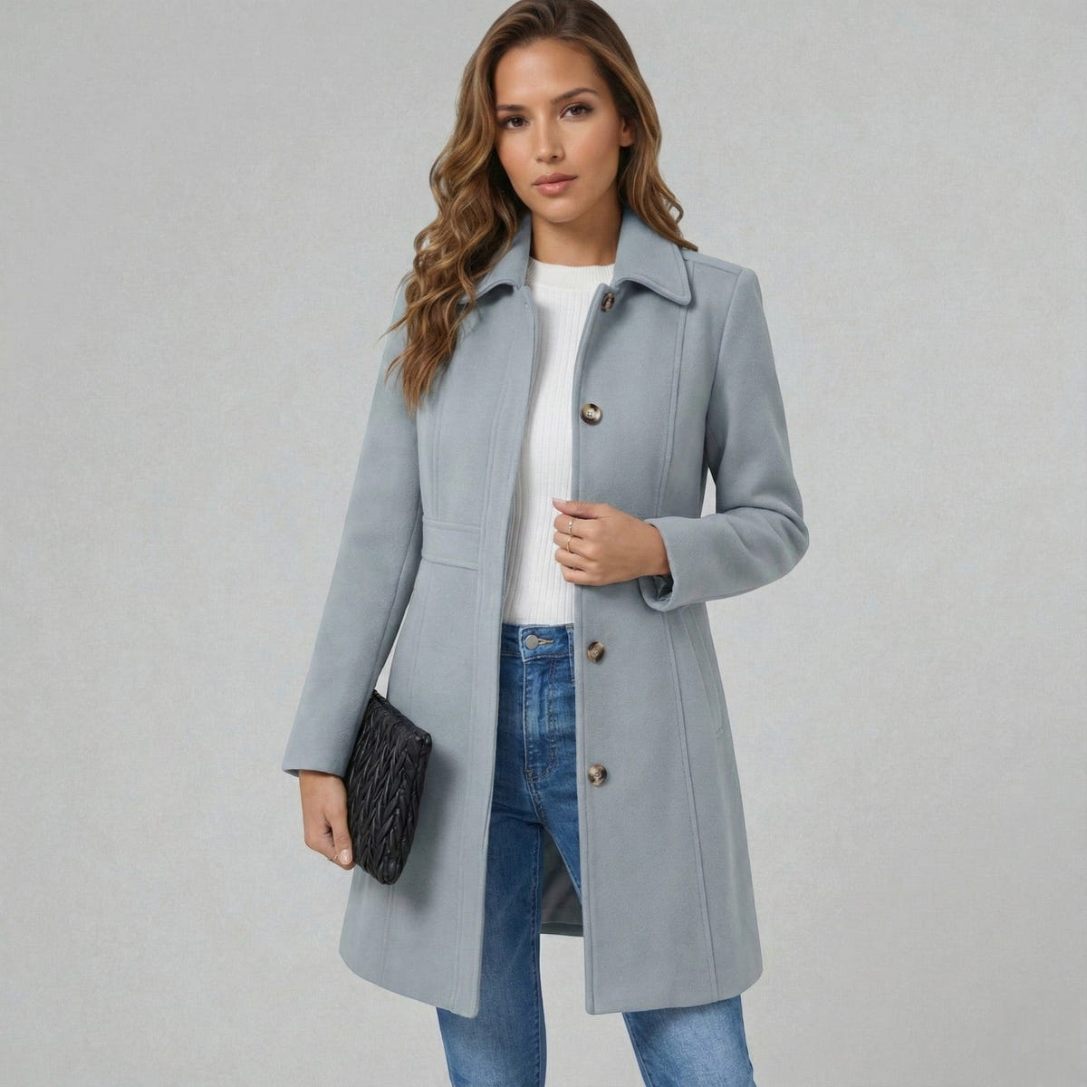 Cecily | Women Structured A Line Coat