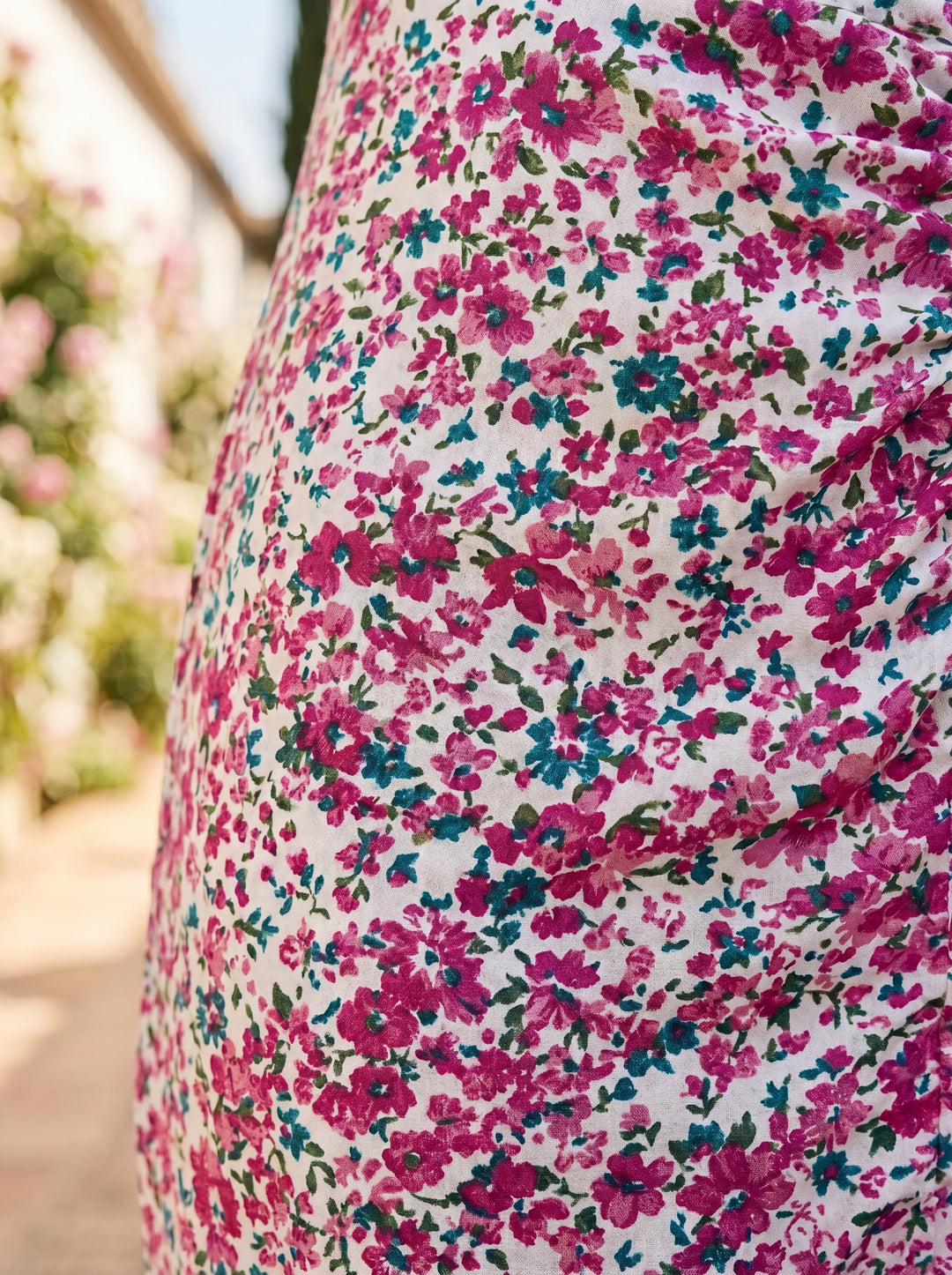 Yvonne | Vestido midi floral