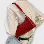 Olivia - Bolso de cuero brillante