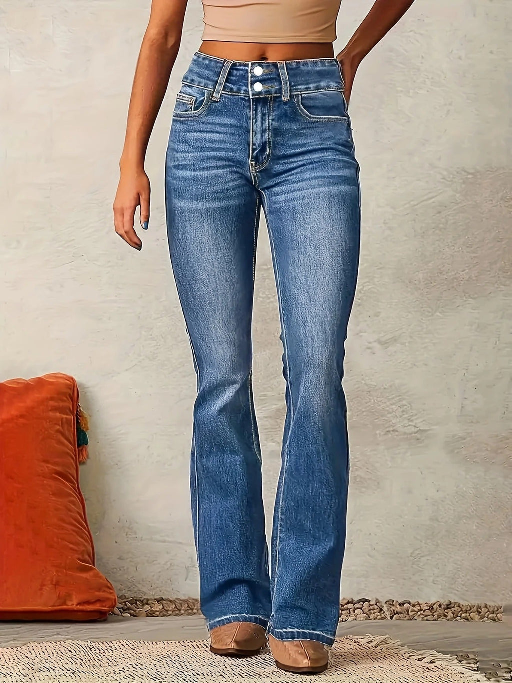 Margaux | Women Sculpting High Rise Flare Jeans