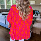 Risa | Blusa con mangas abullonadas