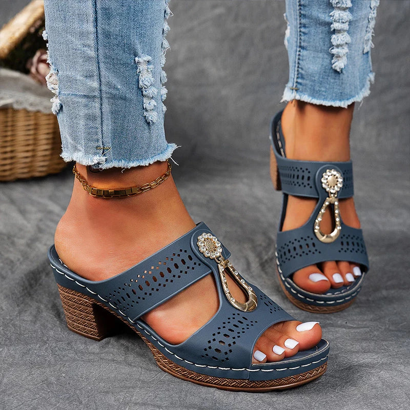Abby - Sandales élégantes à pas doux
