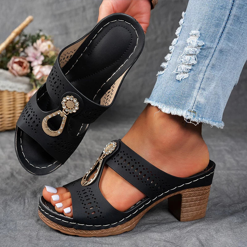 Abby - Sandales élégantes à pas doux