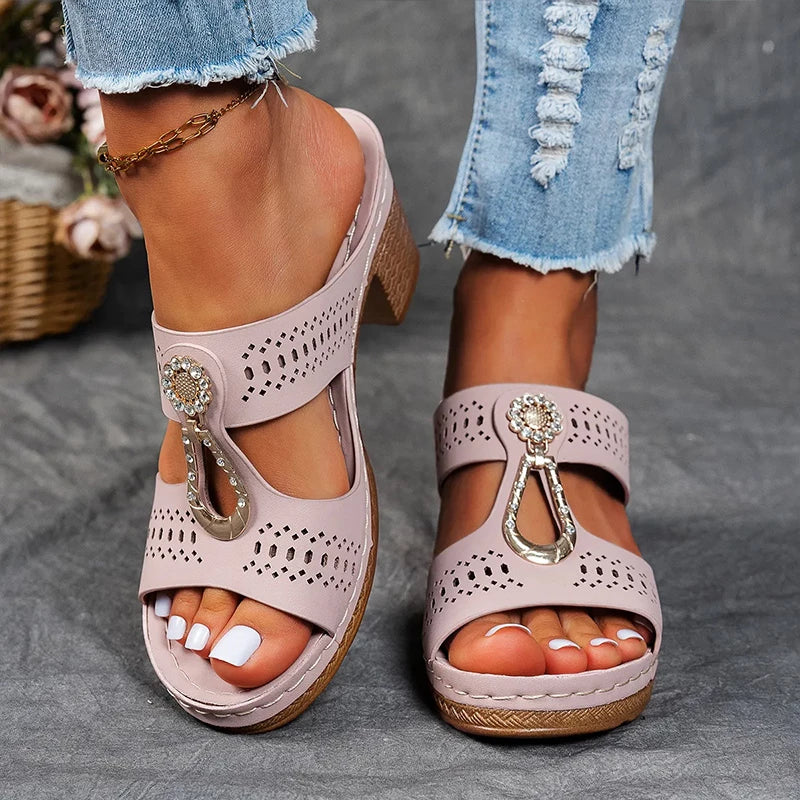 Abby - Sandales élégantes à pas doux
