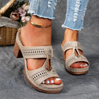 Abby - Sandales élégantes à pas doux