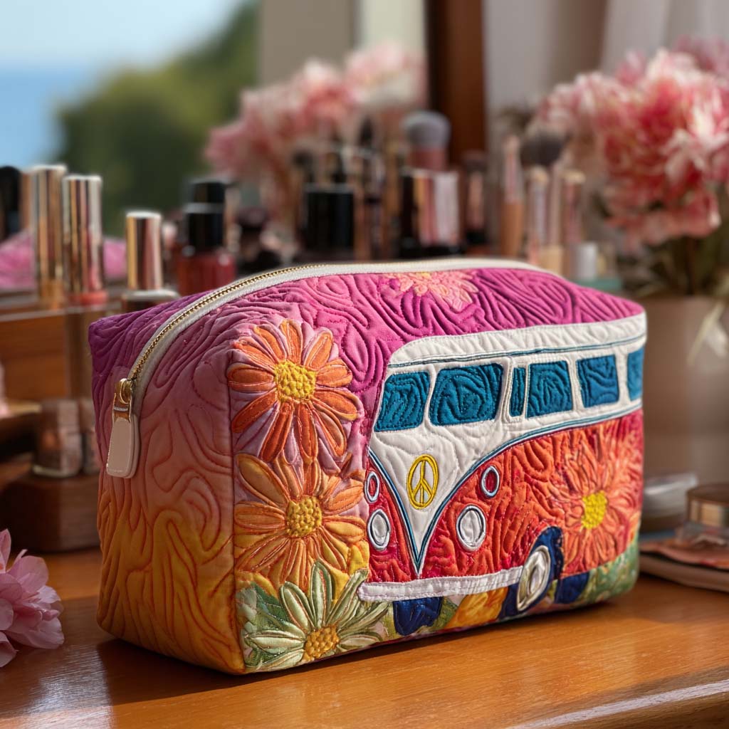 Rosie | Neceser acolchado retro para viajes