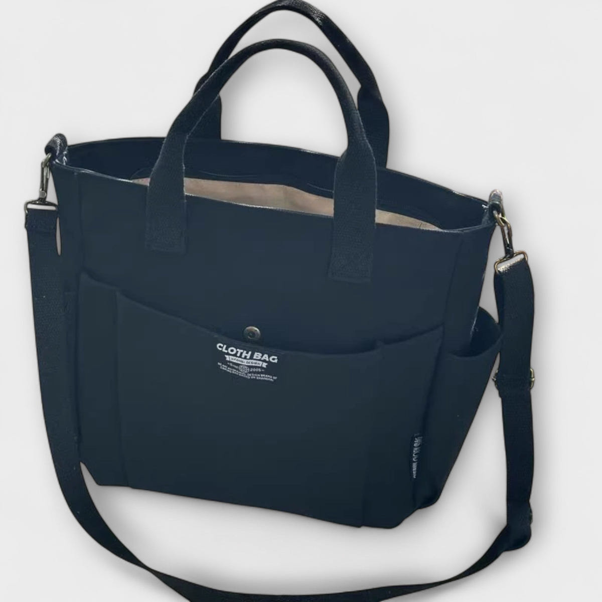 Olivia - Bolso tote minimalista de lona