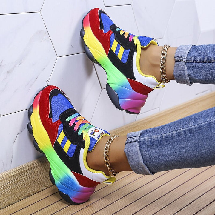 Rowan | Orthopaedic Rainbow Shoes