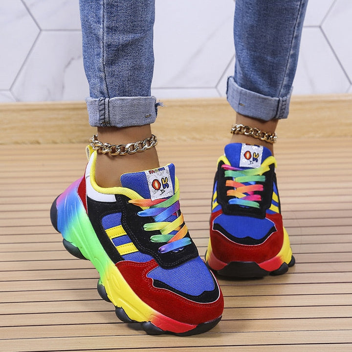 Rowan | Orthopaedic Rainbow Shoes