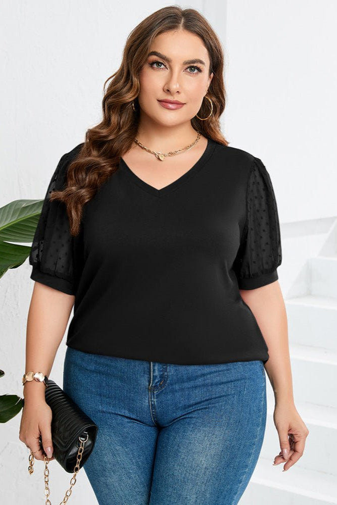 Helena | Blouse élégante à col V