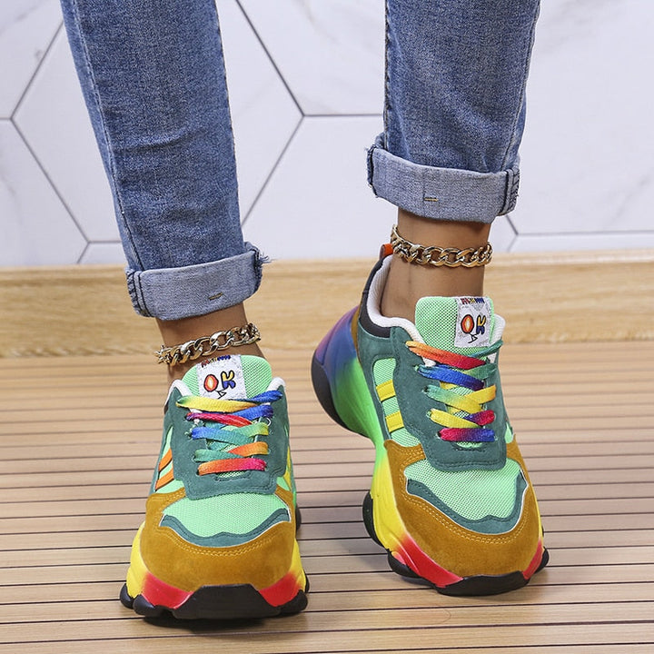 Rowan | Orthopaedic Rainbow Shoes