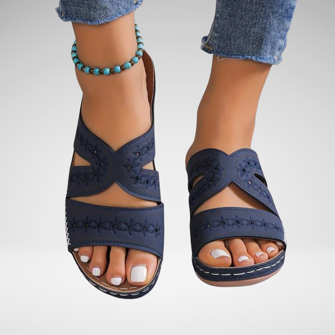 Emma - Sandalias tipo chancla cómodas para el día a día