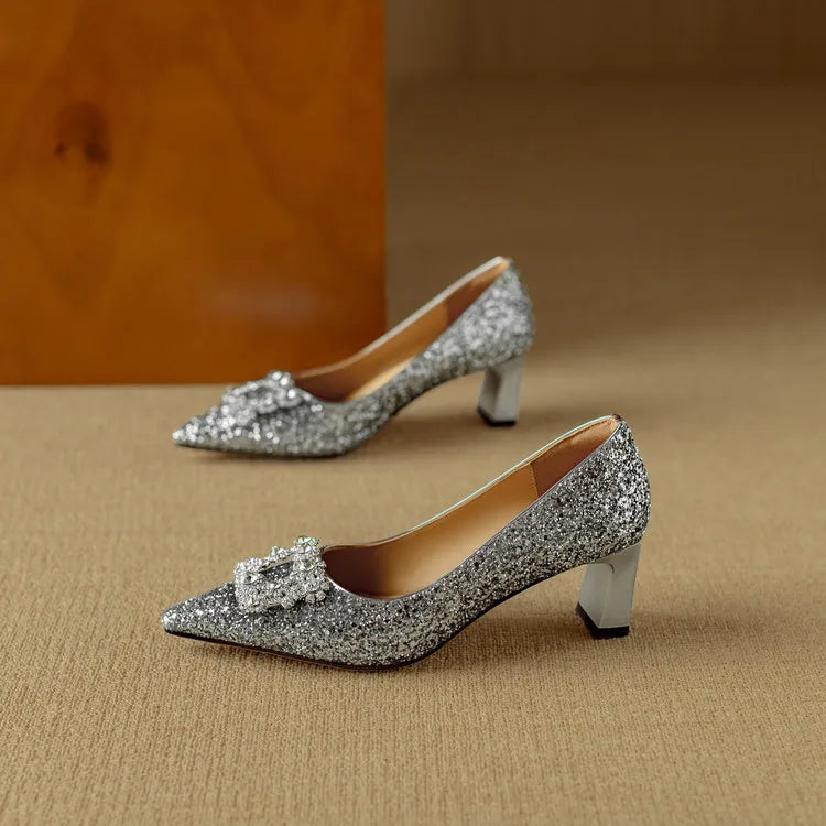 Escarpins pailletés Gloria