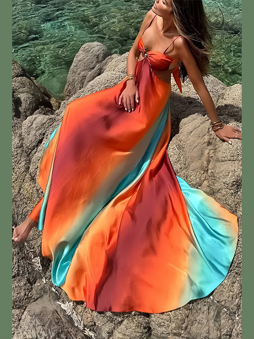 Solaria | Vestido maxi