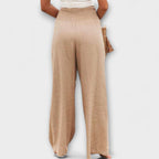 Thearya - Pantalones anchos informales