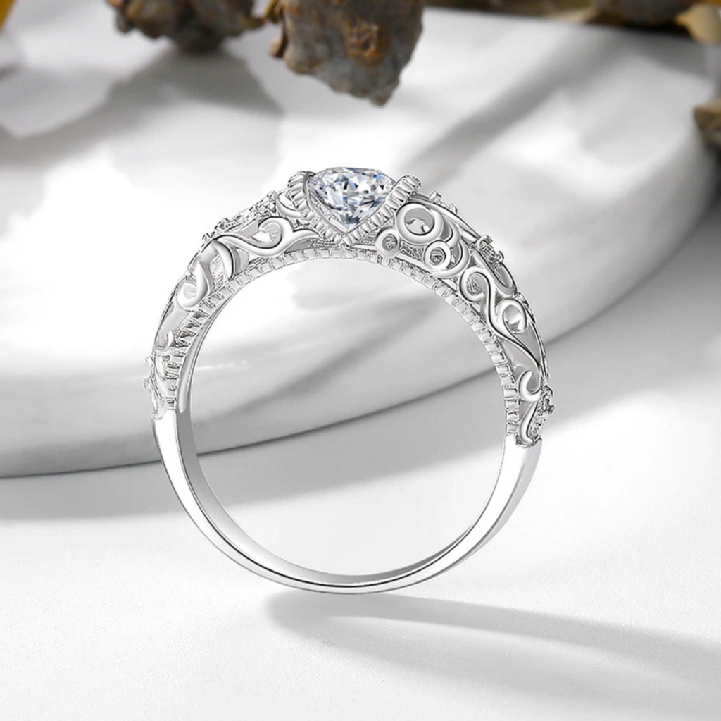 Elegant Sterling Silver Ring