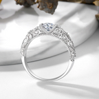 Elegant Sterling Silver Ring