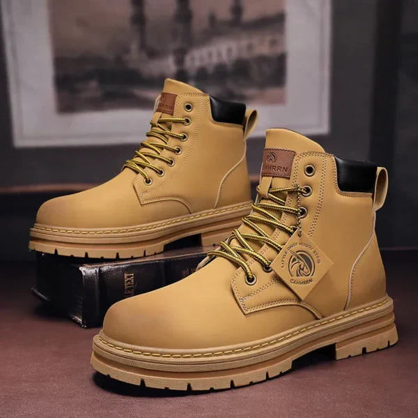 Luca | Men Rugged Lace Up Outdoor Boots