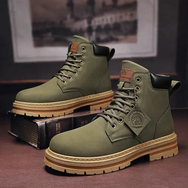 Luca | Men Rugged Lace Up Outdoor Boots