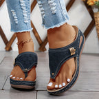 Wendy - Sandalias para caminar de ajuste relajado