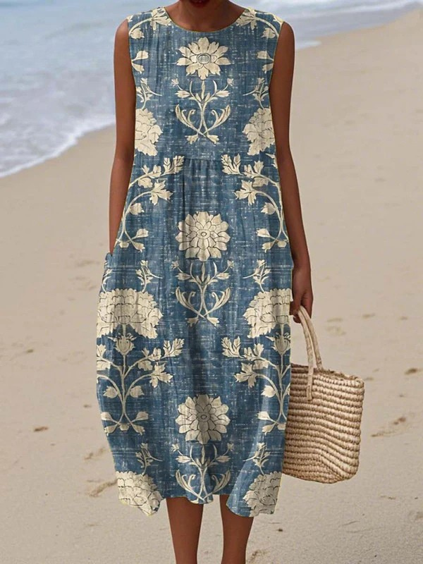 Belle™ Vestido midi boho
