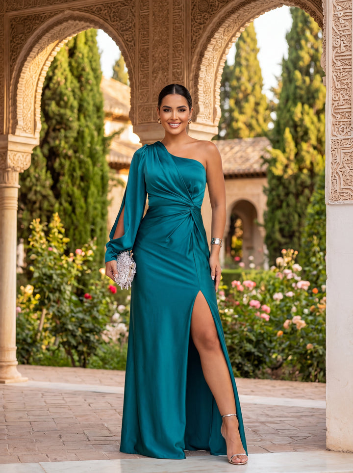 Eleanor | Vestido elegante atemporal en línea A