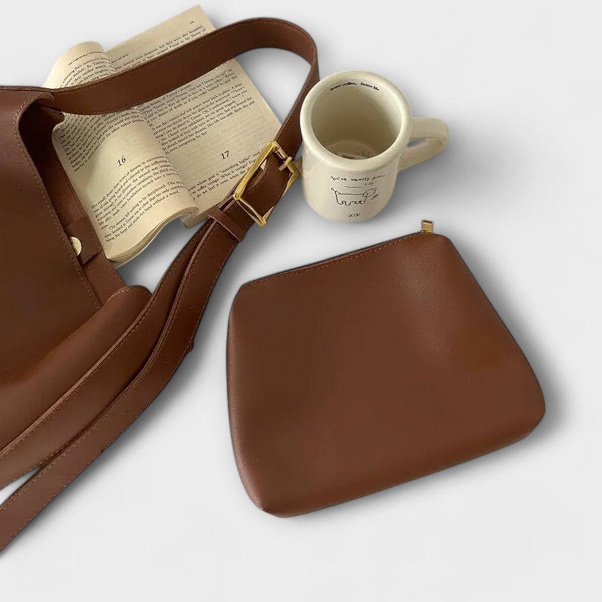 Olivia – Sac à bandoulière élégant en cuir