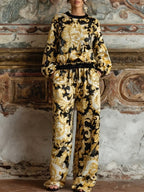 Ensemble d’intérieur Isabella à imprimé floral baroque