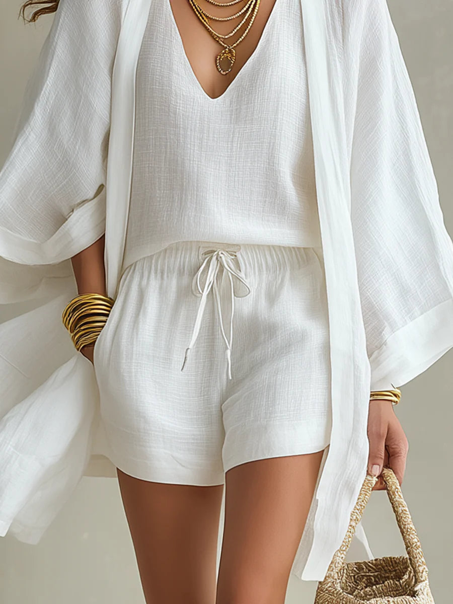Ensemble cardigan et short Sophie