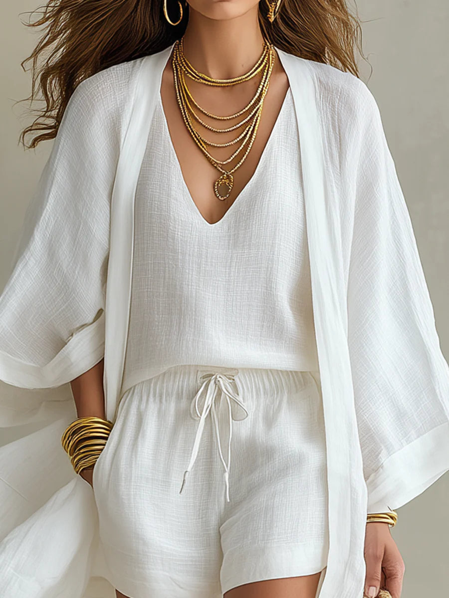 Ensemble cardigan et short Sophie