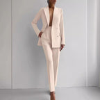 Conjunto de blazer y pantalón de cintura alta Sofia