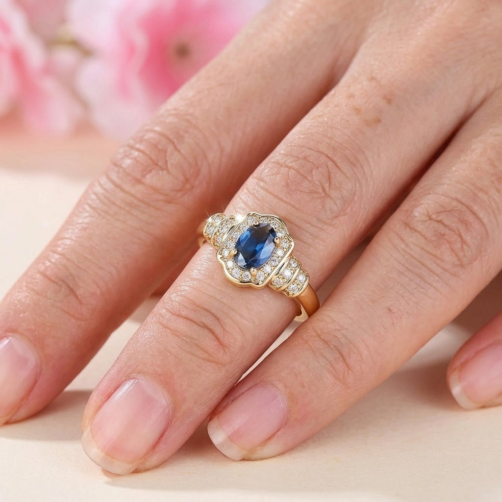 Vintage Gold Ring Band