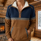 Rosa – Pull douillet à demi-zip