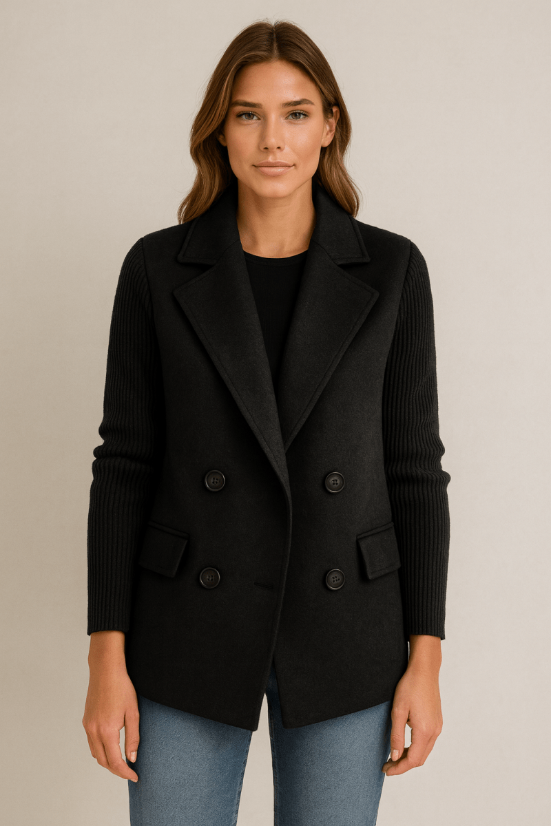 Ama | Blazer con mangas de punto