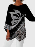 Alayah™ | Blusa elegante com gola redonda