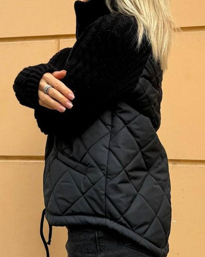 BOILAR - Casual gebreide jas met rits - Bellanza