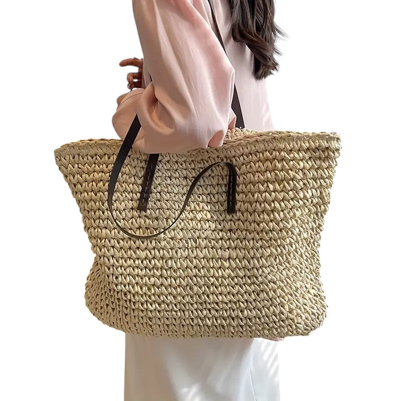 Olivia - Sac cabas tissé