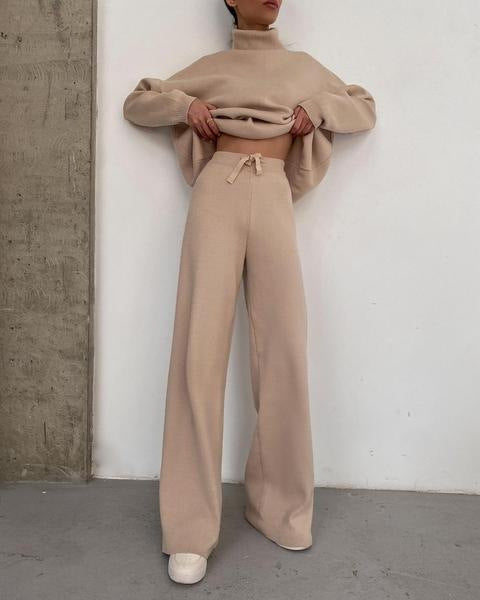 Conjunto casual Sofia de tricô