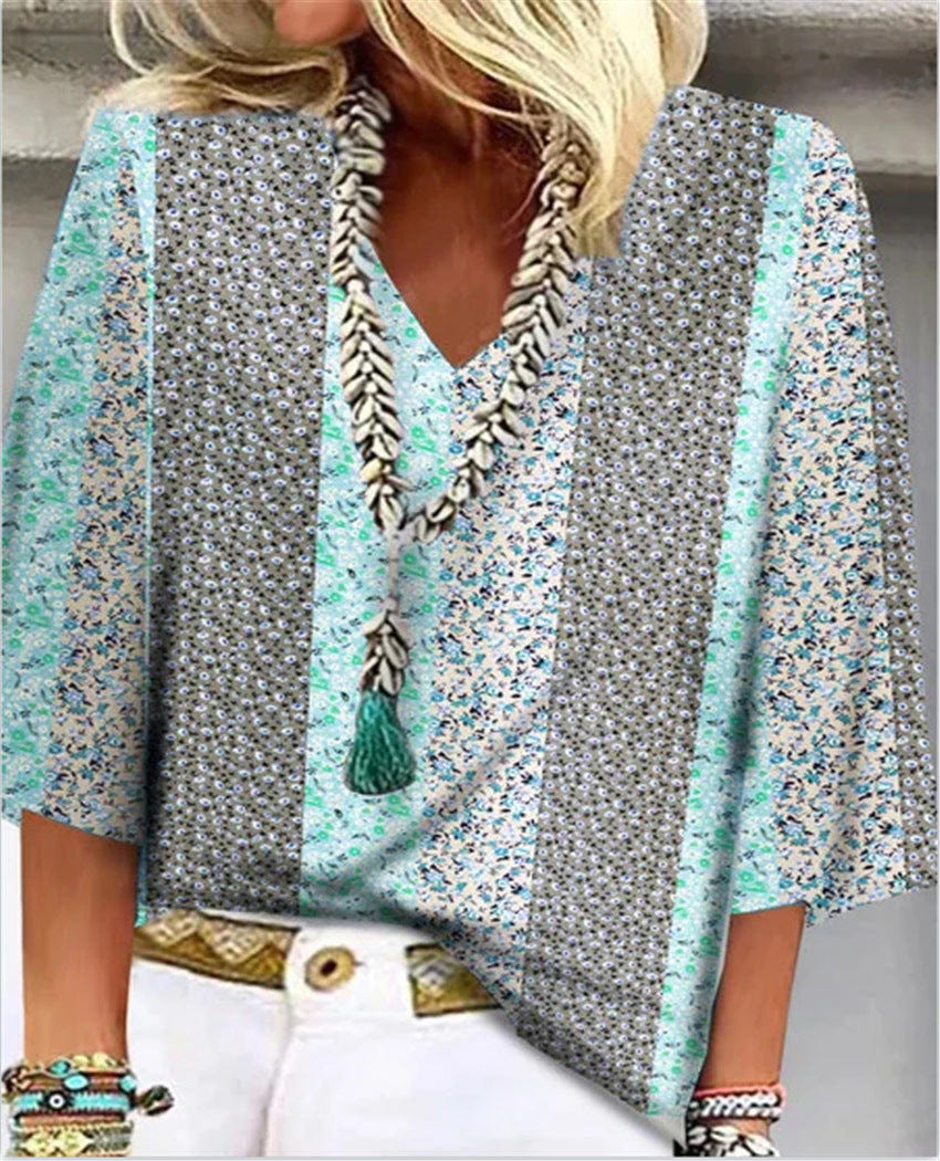 Anika | Blouse à fleurs légère