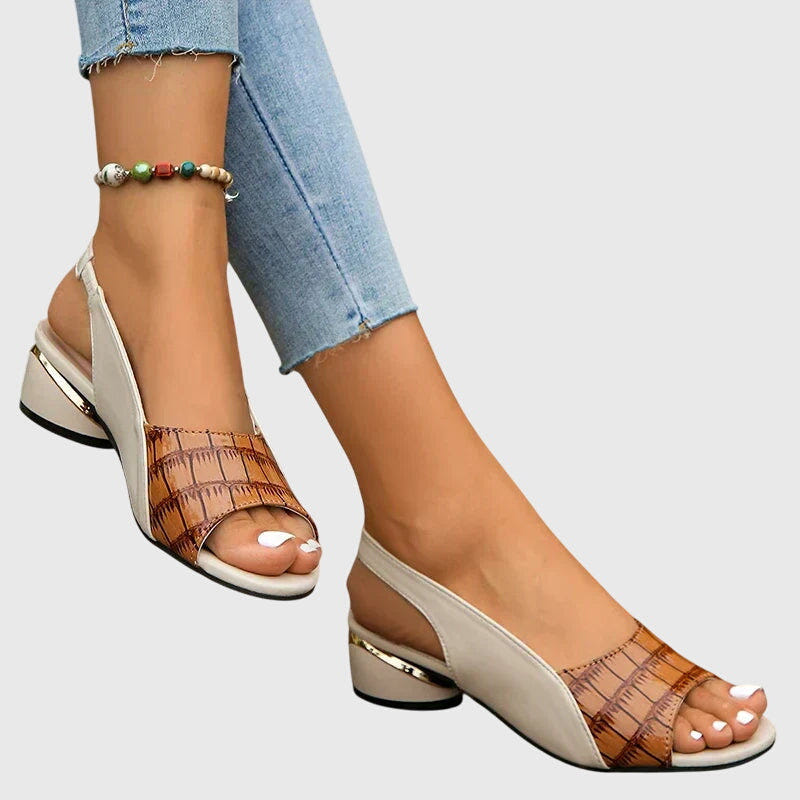 Whitney | Sandalias elegantes de cuero