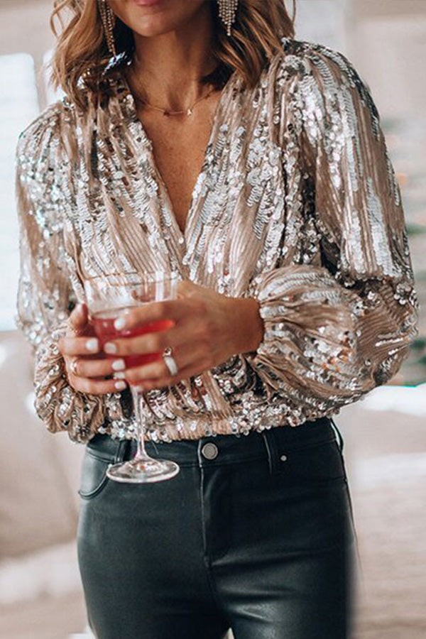 Sierra -  Blusa glamourosa