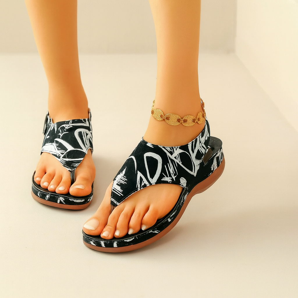 Ruby - Sandalias ligeras y cómodas con estampado