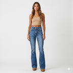 Margaux | Women Sculpting High Rise Flare Jeans