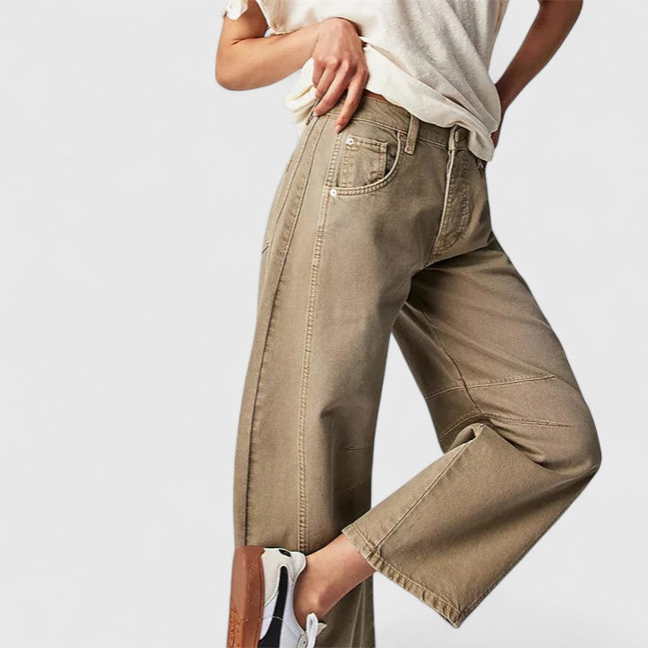 Rain | Pantalon confortable à jambes larges