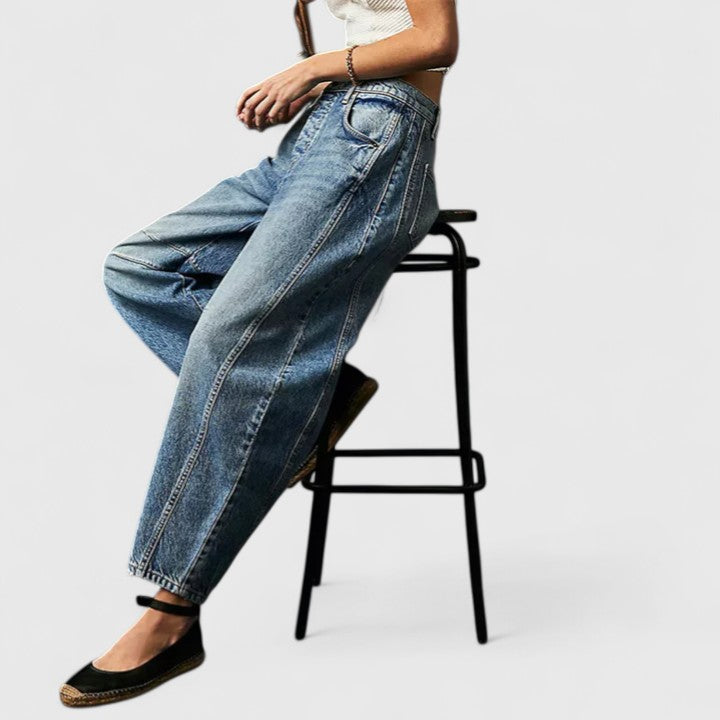 Rain | Pantalon confortable à jambes larges